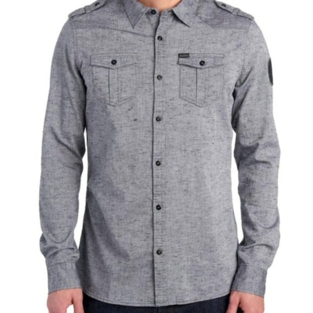 New Buffalo David Bitton Button Down Shirt